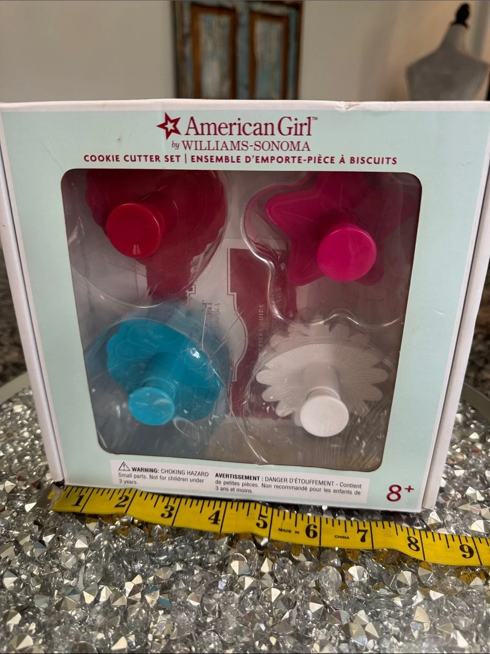American Girl William Sonoma Cookie Cutter Set NEW